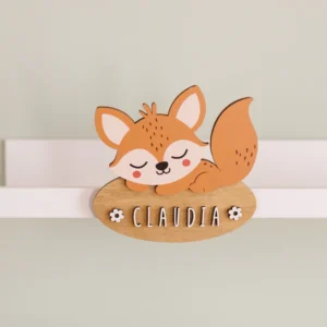 PLACA ZORRO PERSONALIZABLE