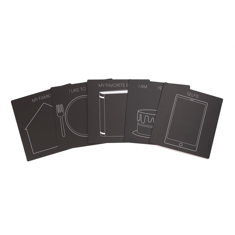 CHALK BOARD SET - SELFIE (CON BOLSA CON CREMALLERA) - Imagen 3