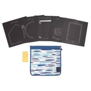 CHALK BOARD SET - SELFIE (CON BOLSA CON CREMALLERA)