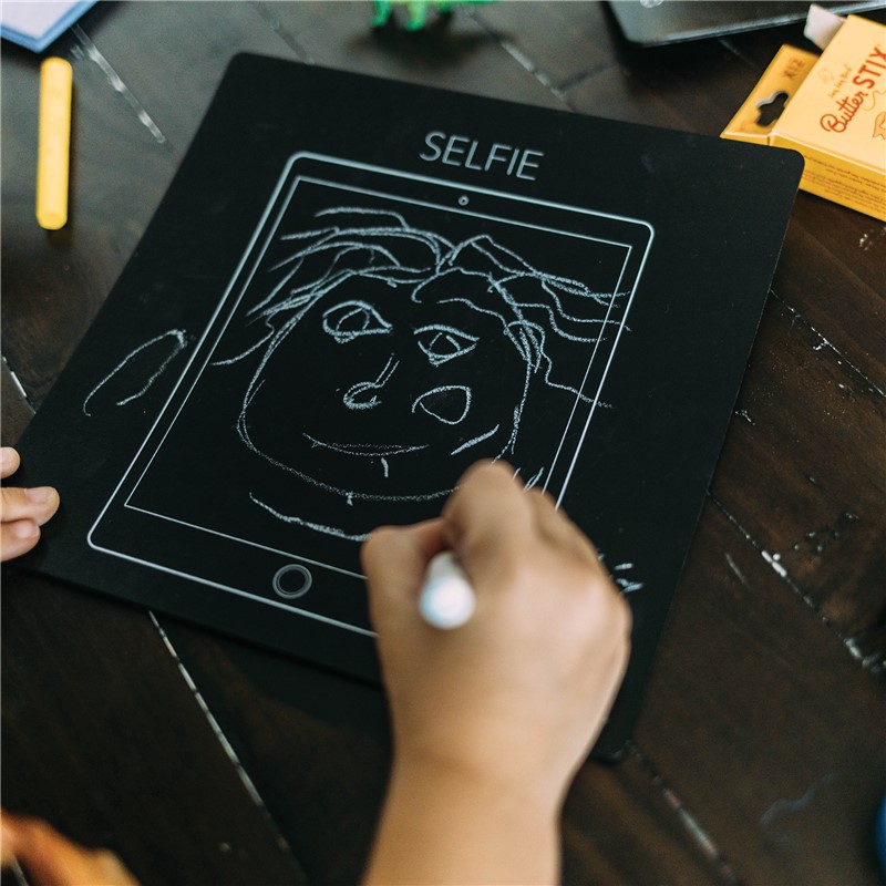 CHALK BOARD SET - SELFIE (CON BOLSA CON CREMALLERA) - Imagen 4