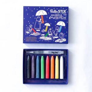 BUTTERSTIX AQUARELLE WET & DRY 8 COLORES