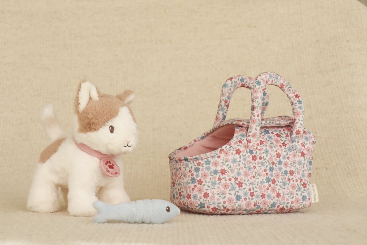 GATITO PELUCHE MARLEY CON BOLSA LITTLE DUTCH - Imagen 4