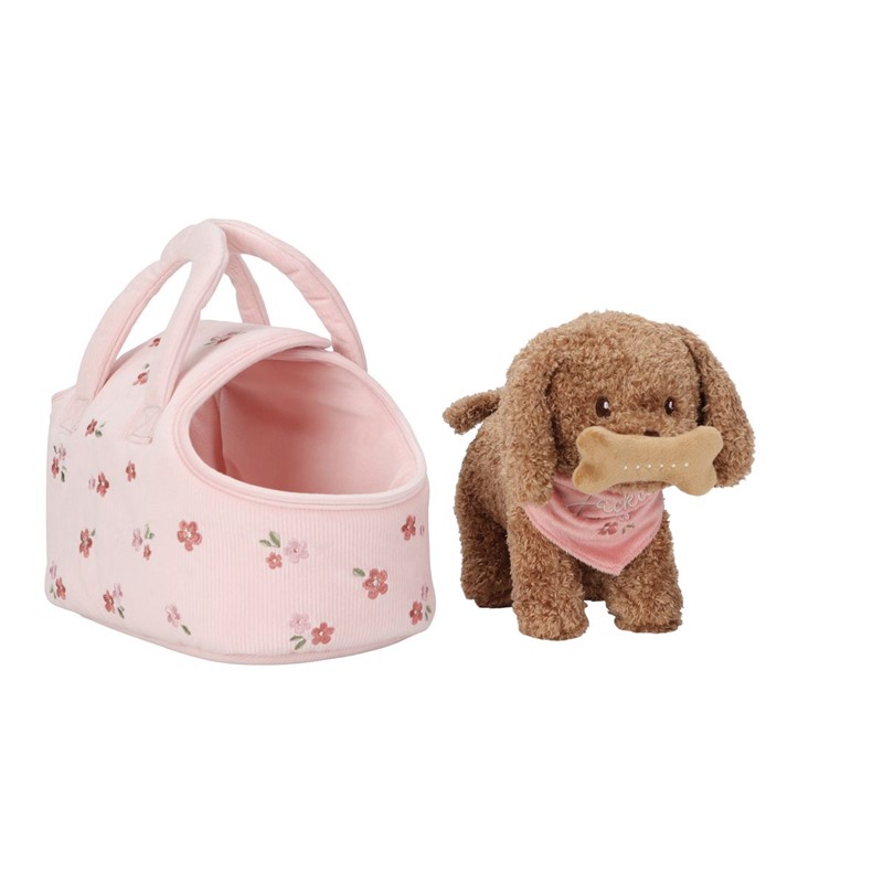 PERRITO PELUCHE JACKIE CON BOLSA LITTLE DUTCH - Imagen 2