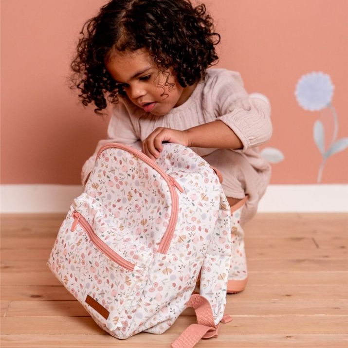 MOCHILA FLORES Y MARIPOSAS LITTLE DUTCH - Imagen 5