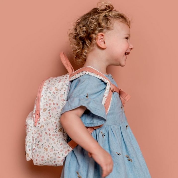 MOCHILA FLORES Y MARIPOSAS LITTLE DUTCH - Imagen 6