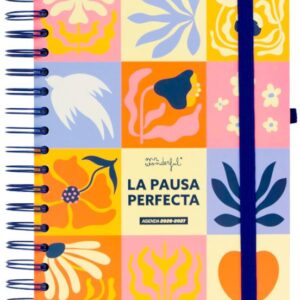 Agenda Mr. Wonderful pequeña 2026-27 diaria - La pausa perfecta
