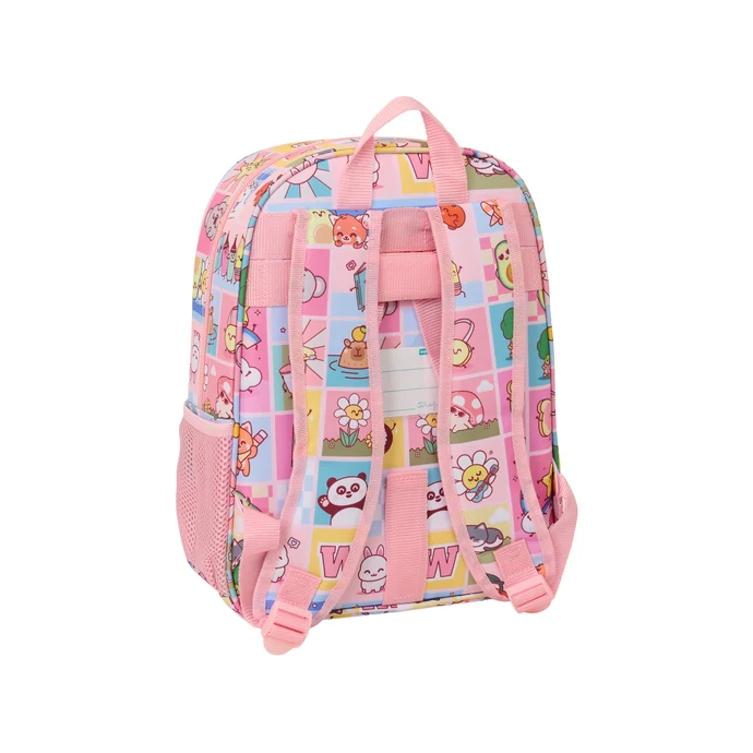 Mochila infantil adaptable a carro Mr. Wonderful - Wonder Comic - Imagen 3
